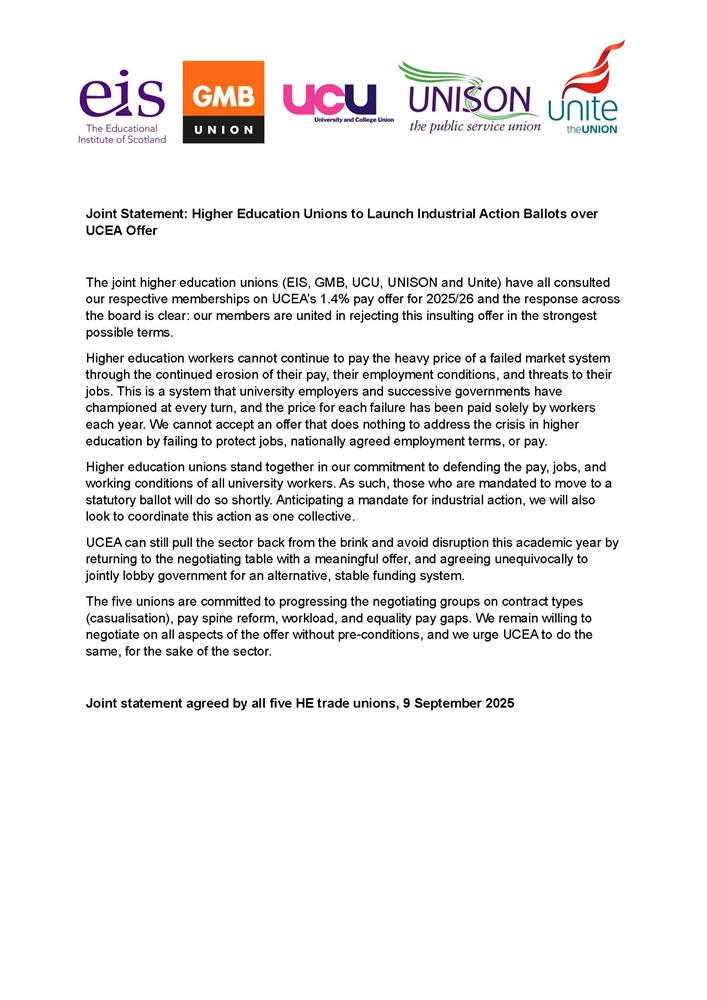 Joint Statement 2025